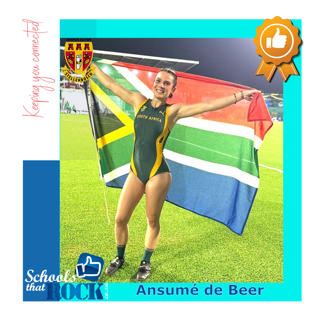 Afrika o.18/20 Atletiekkampioenskappe – Hoërskool Stellenbosch