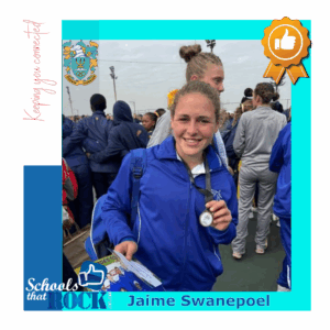 Goue medalje vir Jaime - Primêre skool Outeniqua