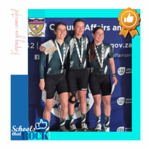SA Inter-Provinsiale Fietsry Jeugfees - Hoërskool Outeniqua skitter