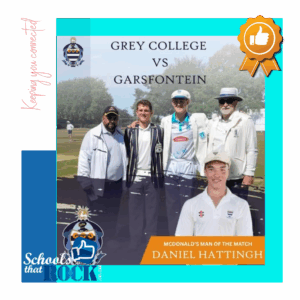 School Cricket Tonbridge Festival - Grey College vs Garsfontein