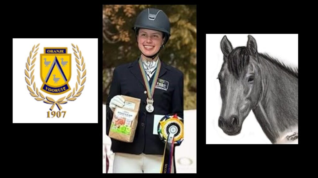 SA Kampioen in Dressage - Hoër Meisieskool Oranje