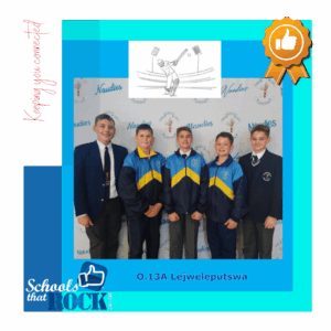 0.13A Lejweleputswa krieketspan - Primêre Skool Naudeville