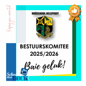 Bestuurskomitee 2025/2026 - Hoërskool Nelspruit aankondiging