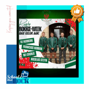 Bokkie-week Rugby - Hoërskool Ermelo rugbyspelers