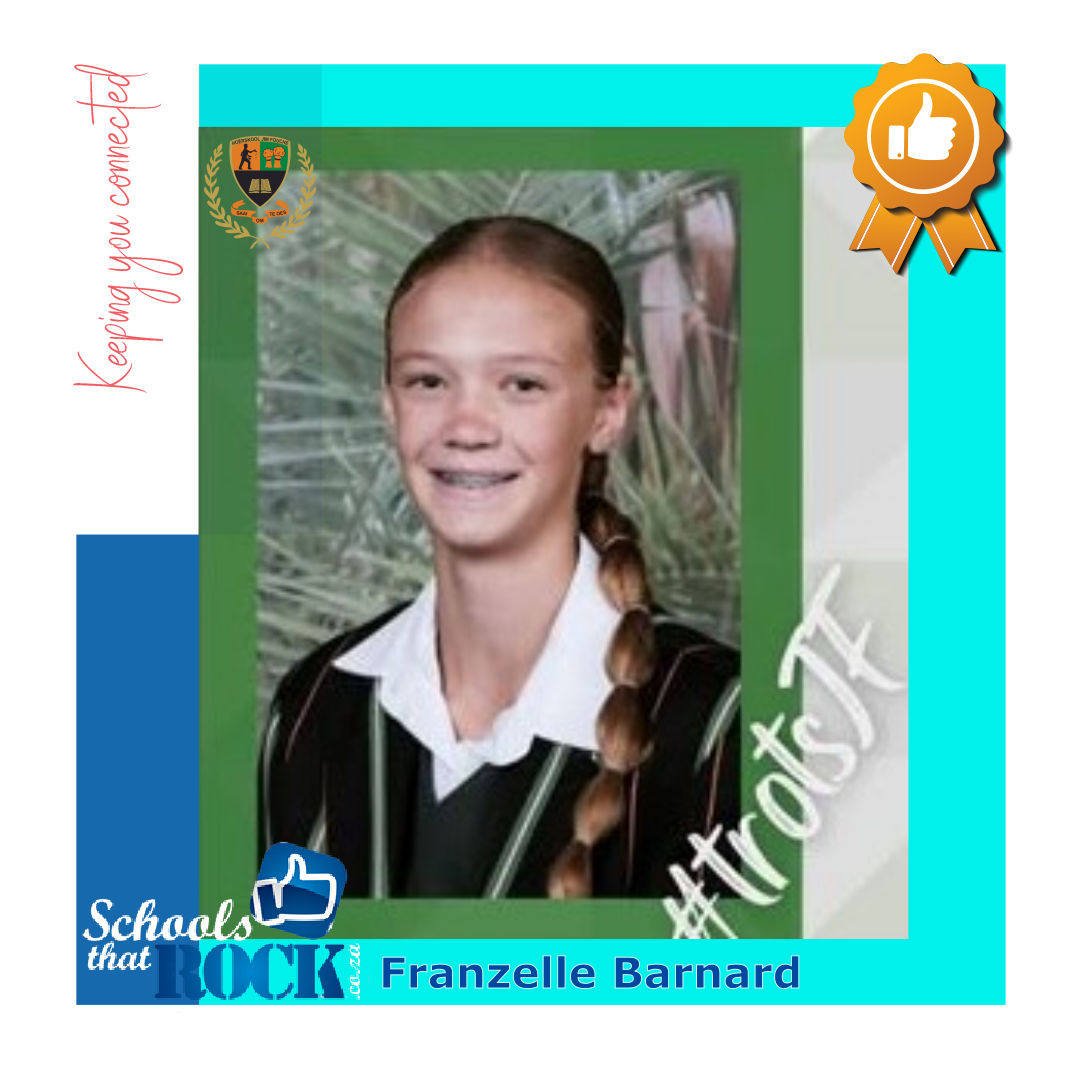 COSSASA Spele – Hoërskool Jim Fouché, Franzelle Barnard