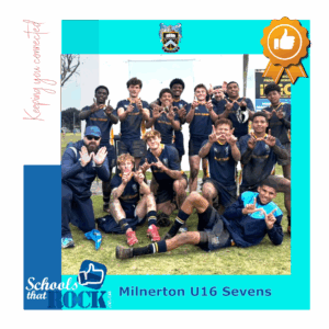 Cheslin Kolbe 7s - Milnerton High School Plate Winners