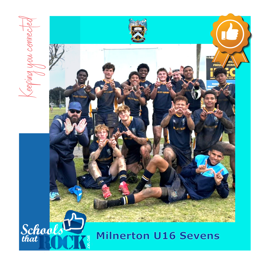 Cheslin Kolbe 7s – Milnerton High School U16 Plate Winners