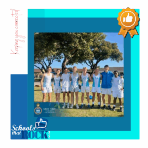 Cross Country League - Grey High School outstanding finish