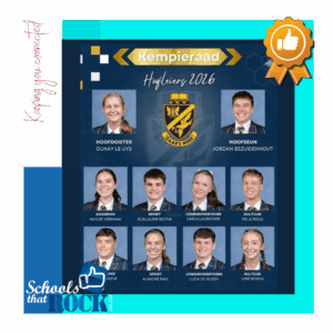 Hoofleiers 2026 - Hoërskool Kemptonpark stel met trots bekend