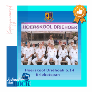 Skole Krieket - Hoërskool Driehoek teen Hoërskool Dr Malan