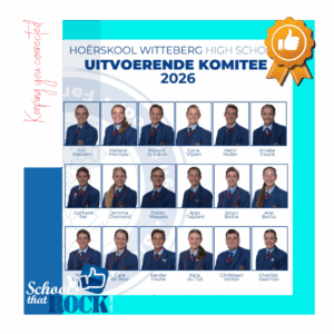 Studenteraad en Uitvoerende komitee - Hoërskool Witteberg