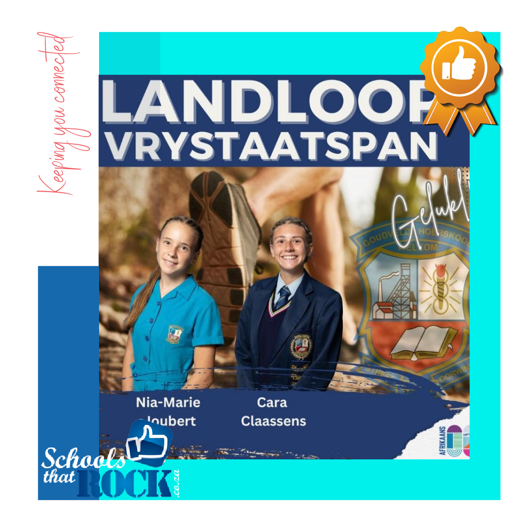 Vrystaat Landloopspan – HoĆ«rskool Goudveld atlete in span