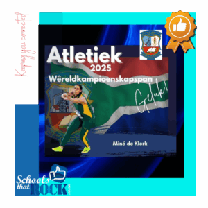 2025 Wêreld Atletiekkampioenskapspan - Hoërskool Goudveld