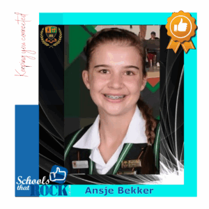 Artistiese Gimnastiek - Hoërskool Jim Fouché, Ansje Bekker skitter