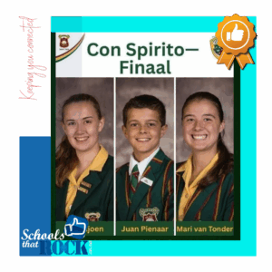 Con Spirito Finaal - Hoërskool Gimnasium Paarl styg uit