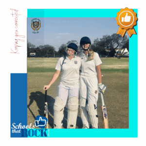 Krieket ligawedstryd - Hoërskool Linden dogters oorheers wedstryd