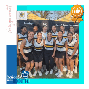 Netbal Fast Five - BVHS blink uit by Welkom Gimnasium