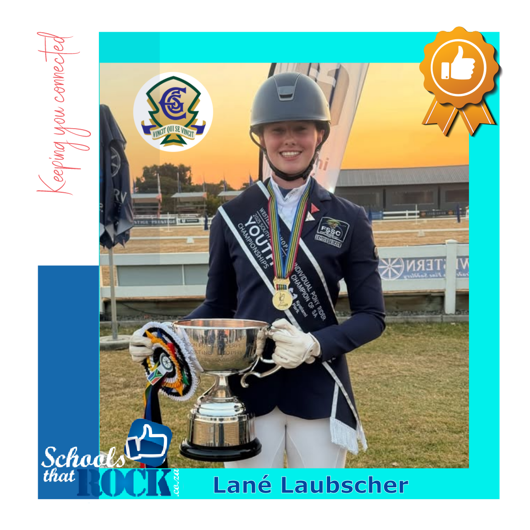 SA Pony Rider Champion - Eunice High School delighted