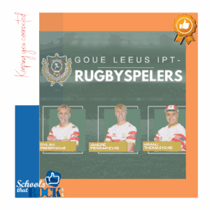 Goue Leeus IPT Rugbyspelers - Hoërskool Linden uiters trots