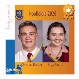 Hoof- en onderhoofleiers - Hoërskool Hugenote voorstelling