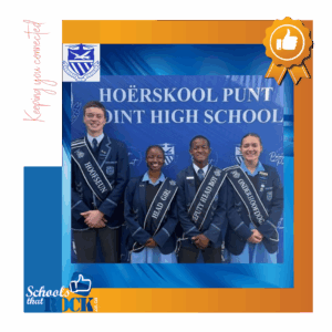 Hoofleiers 2026 - Hoërskool Punt stel met trots voor.