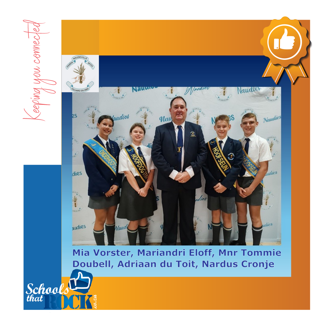 Hoofleiers 2026 - Primêre Skool Naudeville stel Hoofleiers bekend