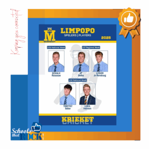 Krieketspelers vir Limpopo spanne - Merensky Landbou Akademie