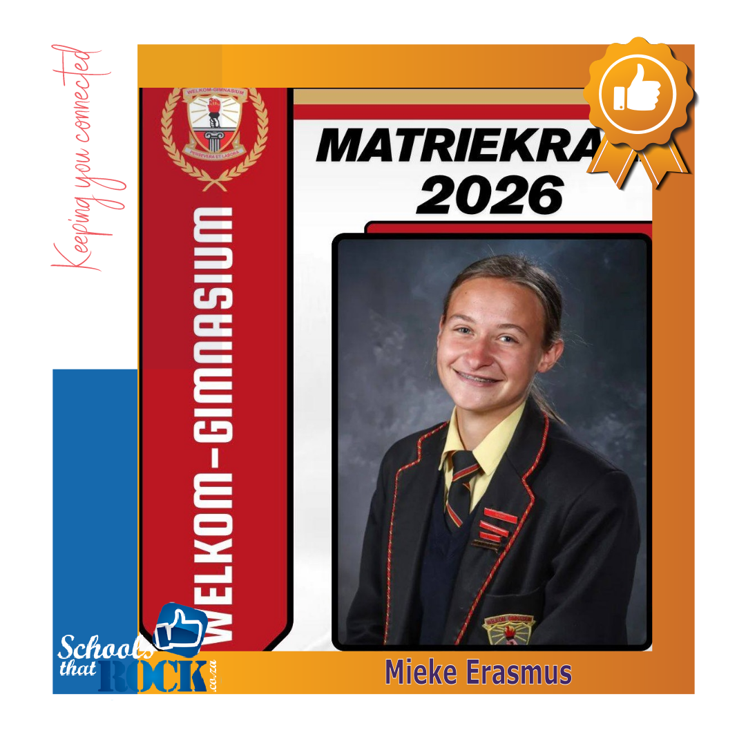 Matriekraad 2026 – Welkom Gimnasium kondig met trots aan