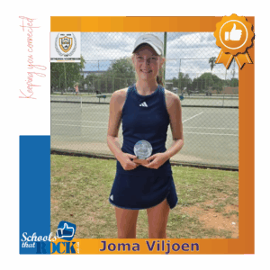 Mini Masters Tennistoernooi - BVHS trots op Joma Viljoen
