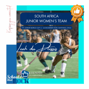 SA Junior Women’s Hockey - Rhenish Girls' High School delighted