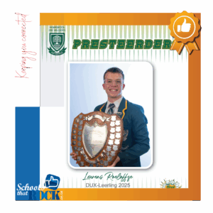 Toppresteerders vir 2025 - Hoërskool Die Wilgers