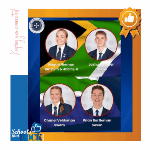 Afrika Jeugspele 2025 - Hoërskool Menlopark trots op 4 atlete.png