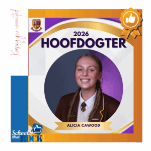Hoofleiers 2026 - Hoërskool Driehoek bars van trots
