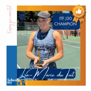 Outstanding ITF title wins - Rhenish Girls' High School delighted