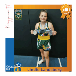 Skopboks - Die Hoërskool Wonderboom trots op Lindie Landsberg