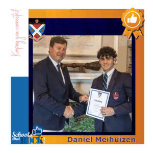 Squash Colours - St Andrew's College is proud of Daniel Meihuizen