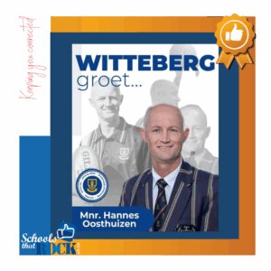 Totsiens Hannes Oosthuizen - Hoërskool Witteberg