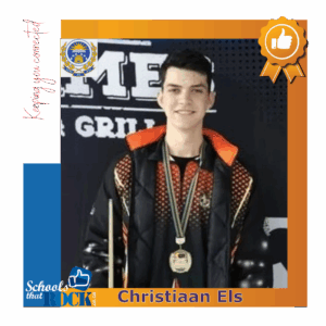 Vrystaat Potspel - Hoërskool Sentraal, Christiaan Els, in span