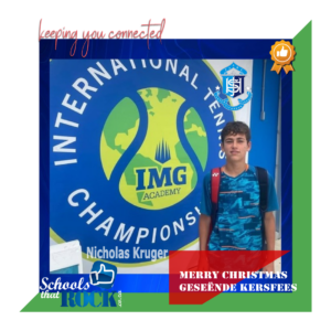 IMG Academy International Tennis - Paarl Boys' High delighted
