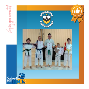 Karategradering - Truida Kestell se trotse karatekas
