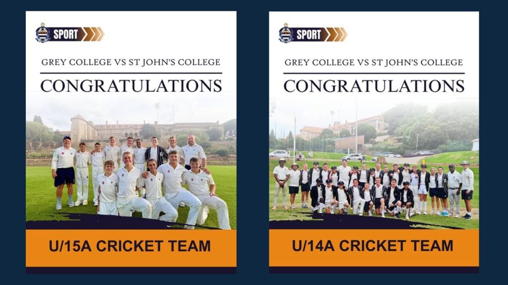 School Boys' Cricket - Grey College shines in Johannesburg!