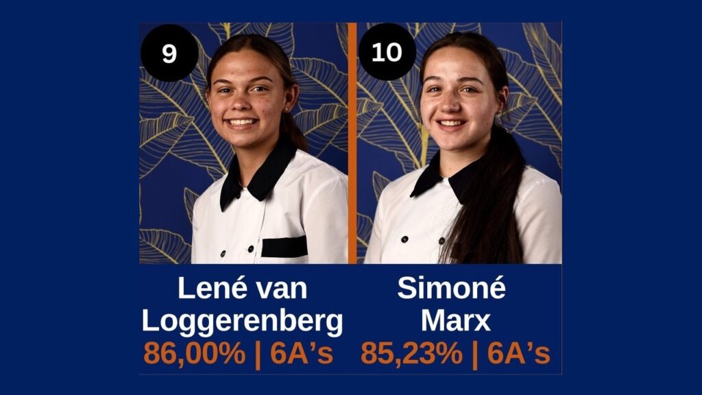 Matriekklas van 2025 - Hoër Meisieskool Oranje