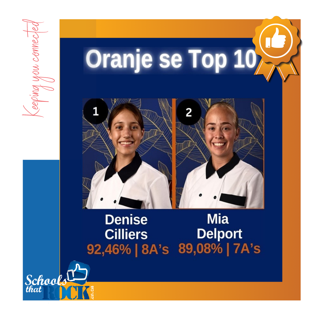 Matriekklas van 2025 – Hoër Meisieskool Oranje
