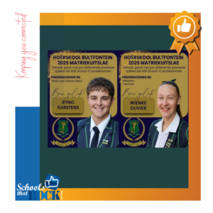 Matriekklas van 2025 - Hoërskool Bultfontein