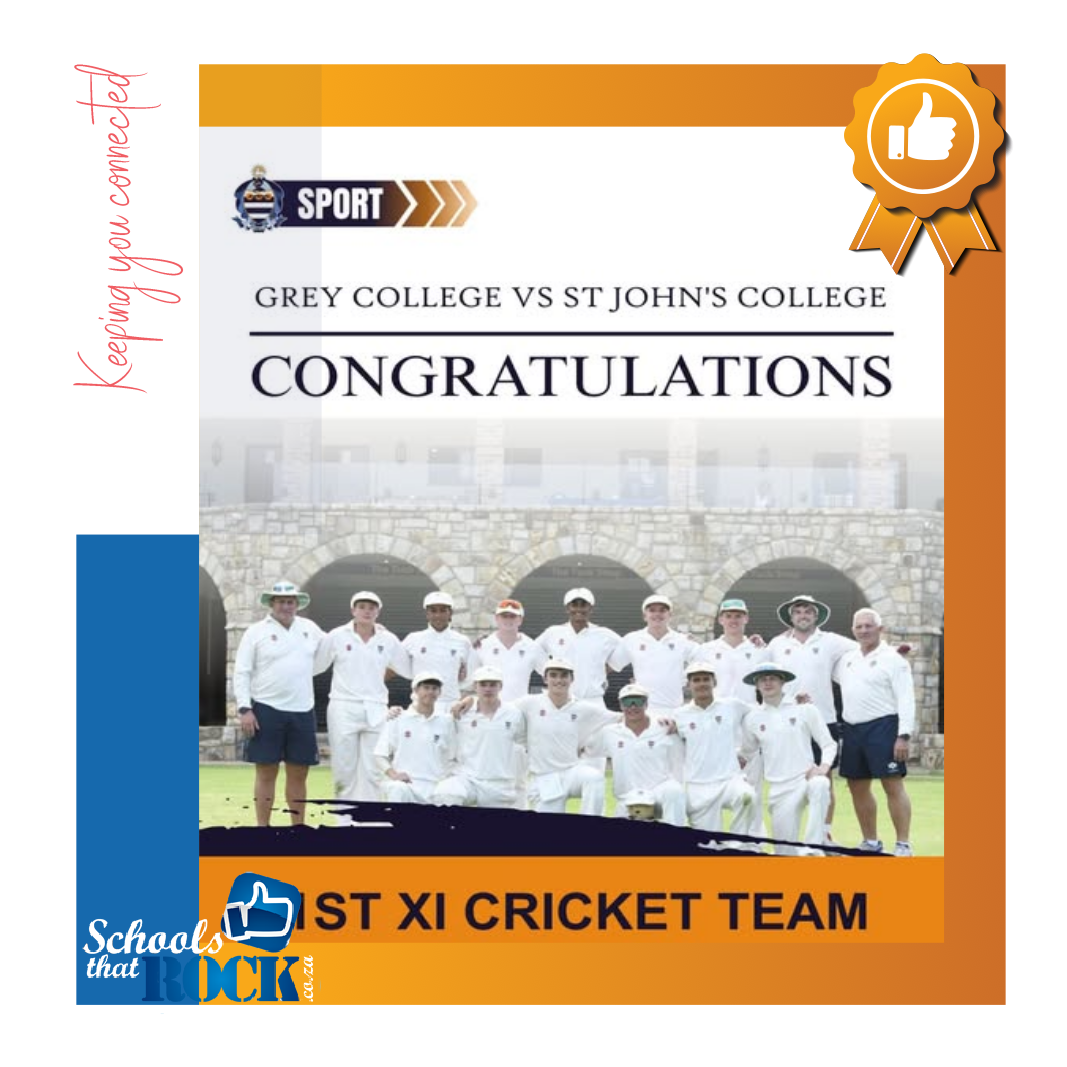 School Boys’ Cricket – Grey College shines in Johannesburg!