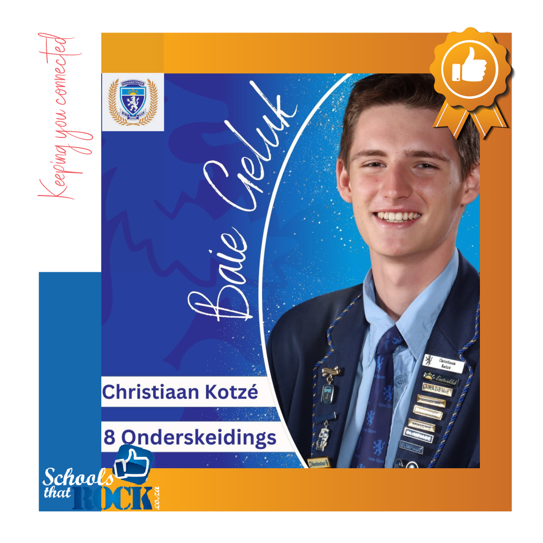 Skitterende matriekuitslae 2025 - Hoërskool Fichardtpark