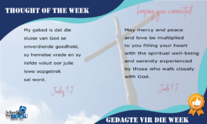Gedagte vir die Week - Thought of the Week