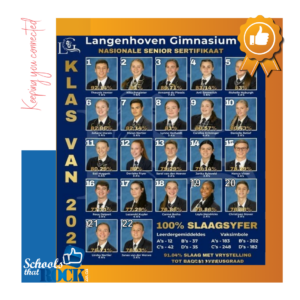 Uitsonderlike Matriekprestasies - Langenhovenpark Gymnasium