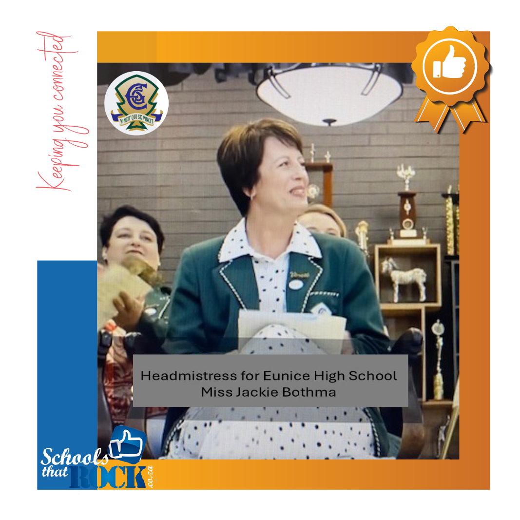 Welcome Mrs Jackie - Eunice High School's New Headmistress