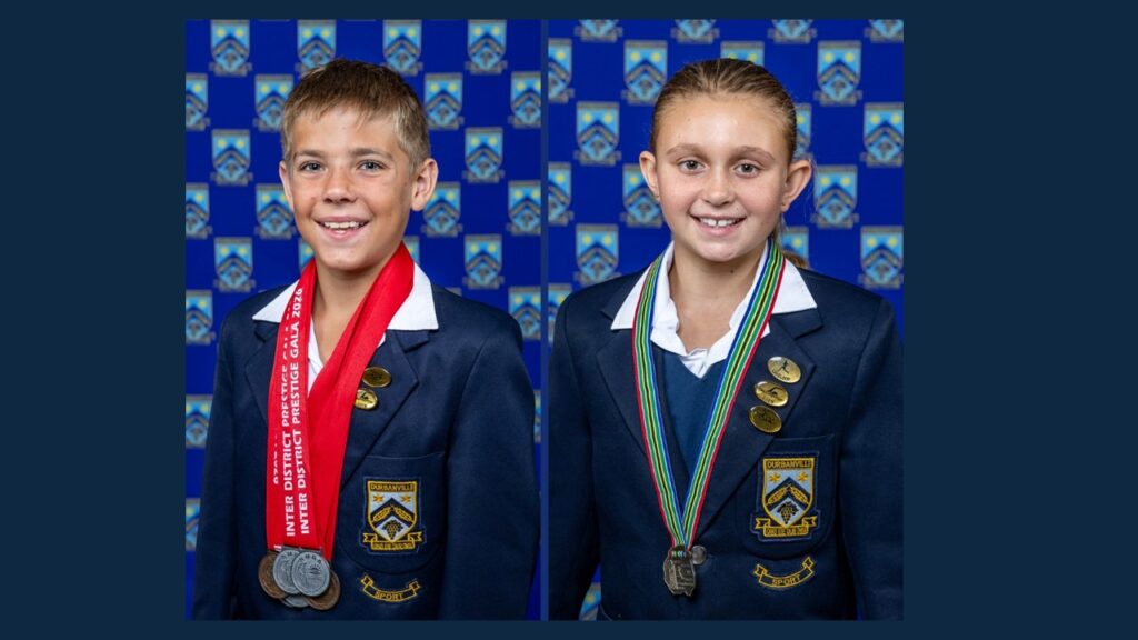 Sporterkennings - Laerskool Durbanville leerders blink uit